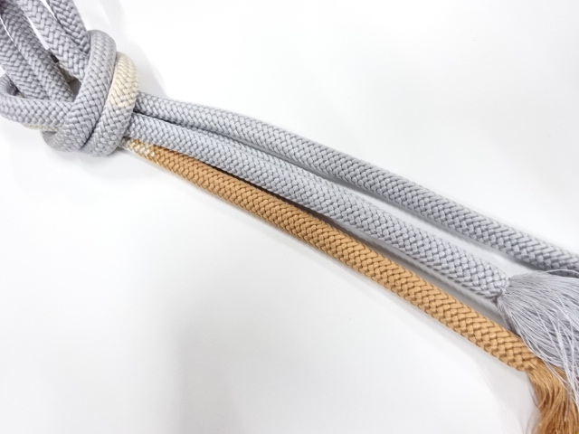 正絹　手組帯締め